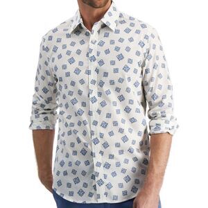 Club Room Men's Rolo Paisley-Print Shirt